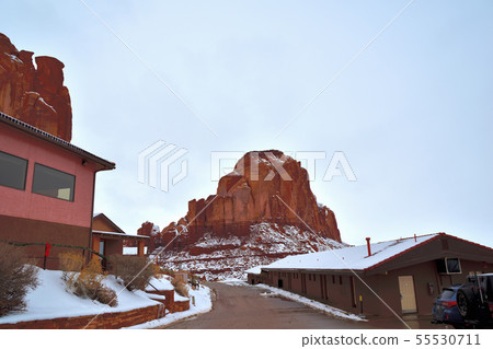 查看從雪紀念碑谷古爾丁的小屋 55530711