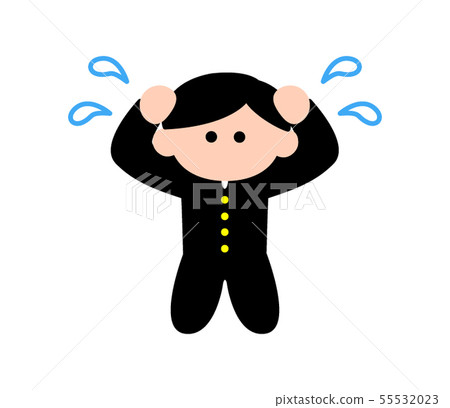 School runner boy (deformed color) School runner boy (deformed color) 55532023