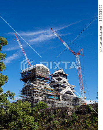 從加藤神社看到的城堡塔 從加藤神社看到的城堡塔 55533962