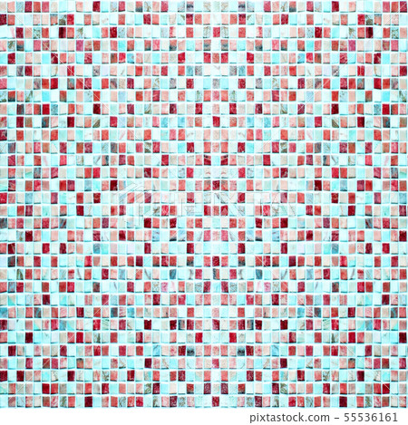 Vintage colorful tiles mosaic background Vintage colorful tiles mosaic background 55536161