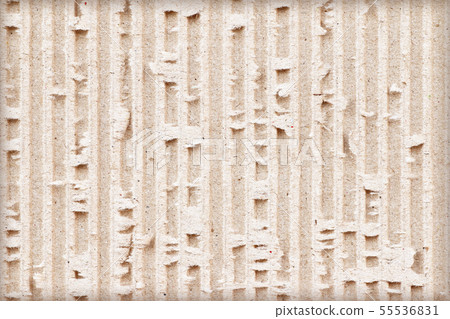 Brown corrugated cardboard sheet background Brown corrugated cardboard sheet background 55536831