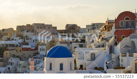 Beautiful town of Santorini Island, Greece Beautiful town of Santorini Island, Greece 55537223