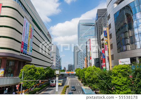 大宮站西口的城市景觀 55538178