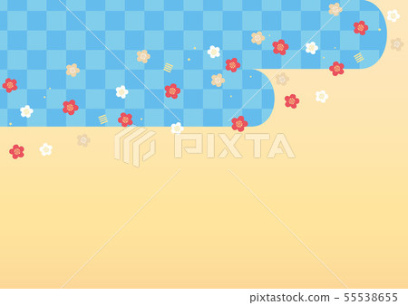 Background material-cute Japanese pattern side 2 Background material-cute Japanese pattern side 2 55538655