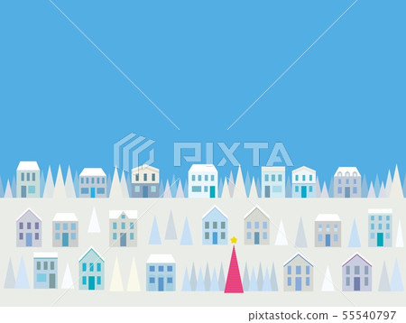 Citywide winter Christmas tree 55540797