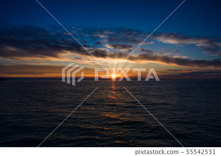 Sunset over the Adriatic Sea Sunset over the Adriatic Sea 55542531
