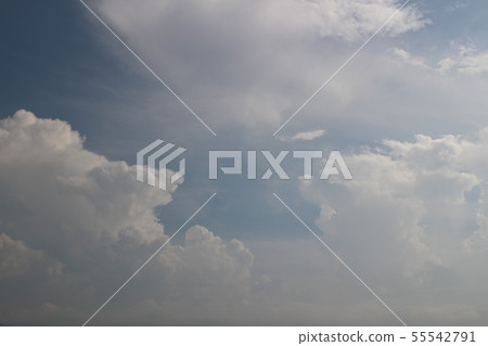 Toyama Prefecture in summer afternoon clouds Toyama Prefecture in summer afternoon clouds 55542791
