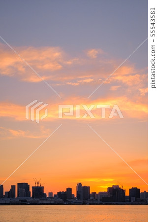 Scenery of the Toyosu-gururu Park (the evening view) Scenery of the Toyosu-gururu Park (the evening view) 55543581