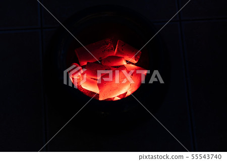 柴火和備長炭火烤肉，烤雞肉，烤肉 55543740