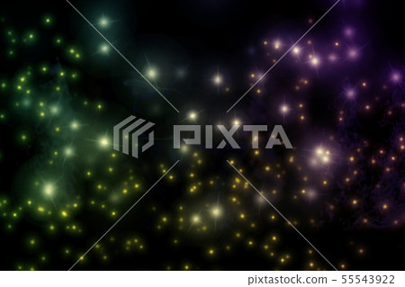 閃閃發光的背景像空間或夜空 55543922