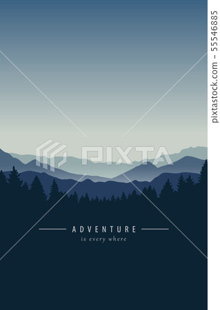 adventure blue mountain landscape background adventure blue mountain landscape background 55546885