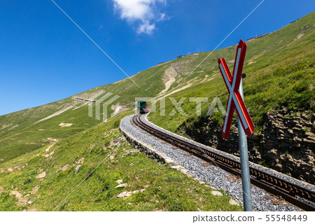 [瑞士] Brienz Rothorn鐵路的鐵路道口 55548449