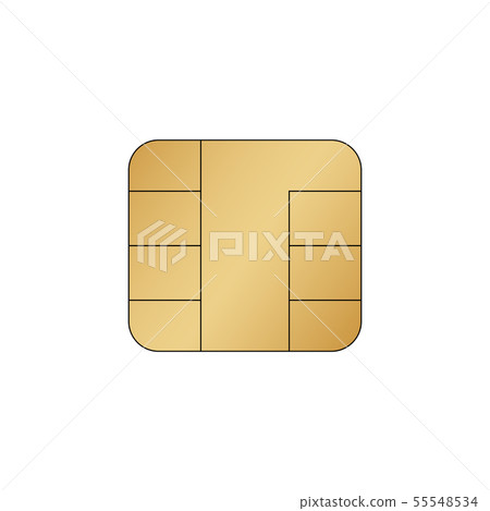 Sim card chip 55548534