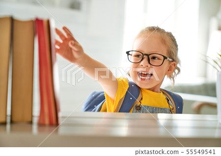 Pupil of preschool. 55549541