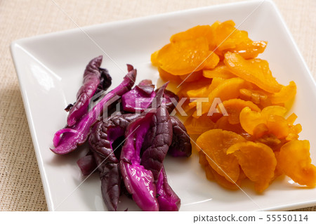 Assorted pickles. Shiba pickles and pot pickles. 55550114