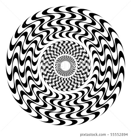 Stylish abstract rosette. 55552894