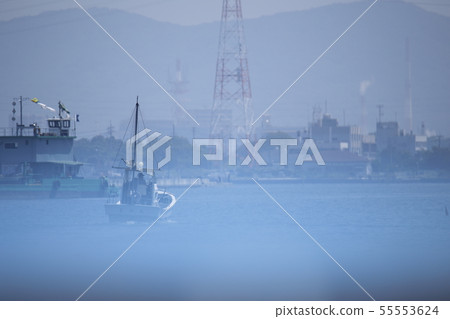 Omuta City Miike Port Fishing boat, Omuta City Miike Port Fishing boat, 55553624