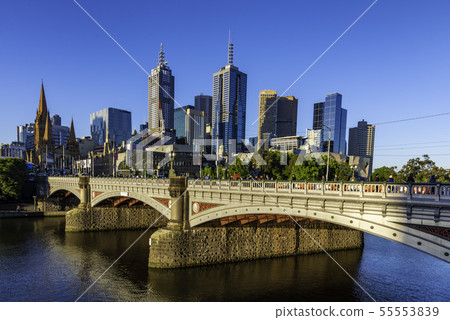 Princes Bridge in Melbourne 55553839