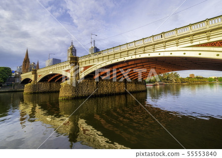 Princes Bridge in Melbourne 55553840