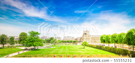 Tuileries garden, Paris 55555231