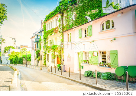 cityscape Mont Matre , Paris, France cityscape Mont Matre , Paris, France 55555302