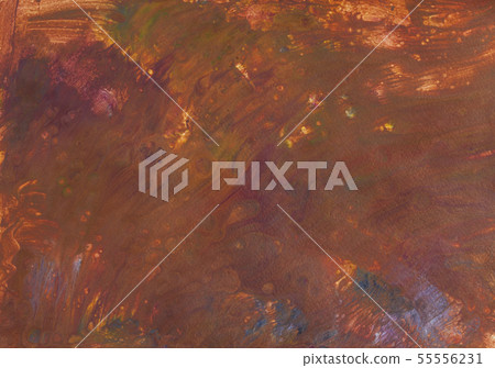 abstract brown picture in fluid acrylic technique 55556231