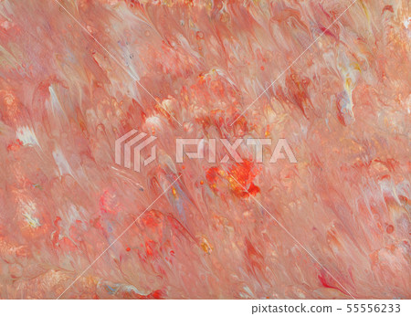 abstract pink picture in acrylic flow technique 55556233