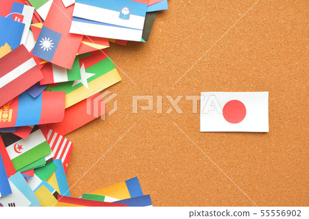 World flags background material World flags background material 55556902