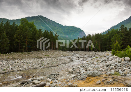 Russia, Buryatia, Arshan resort June 2019, view of 55556958