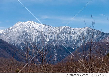 那須山脈(四月的Shimogo) 那須山脈(四月的Shimogo) 55557922