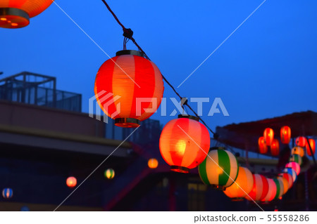 Summer festival lantern 55558286