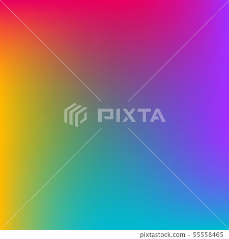 Rainbow gradient background - Stock Illustration [55558465] - PIXTA