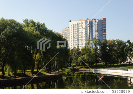 Svisloch River in Minsk 55558959