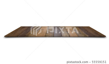 Wooden countertops on a white background Wooden countertops on a white background 55559151