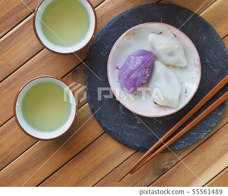 Korean traditional food Songpyeon, Hangwa 55561489