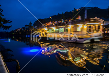 日本的三個觀點，天橋立，夏天點亮 55562848