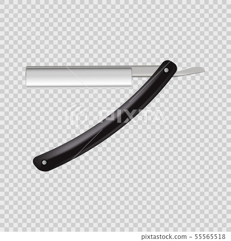 Realistic Detailed 3d Retro Shaving Razor Mockup. Vector 55565518