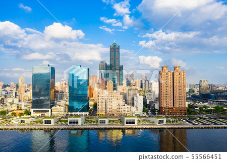 Kaohsiung Harbor Cityscape Kaohsiung, Taiwan, Kaohsiung Port, Cityscap 55566451
