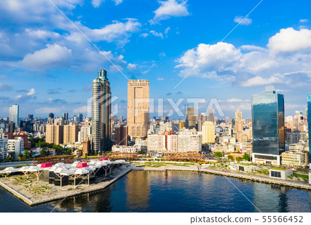 Kaohsiung Harbor Cityscape Kaohsiung, Taiwan, Kaohsiung Port, Cityscap 55566452