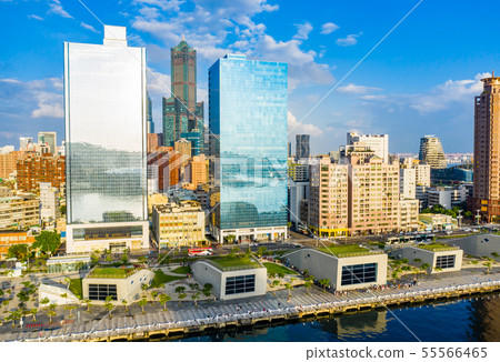 Kaohsiung Harbor Cityscape Kaohsiung, Taiwan, Kaohsiung Port, Cityscap 55566465