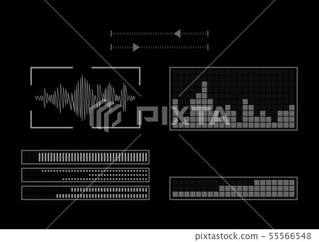 The screen with the audio program 55566548