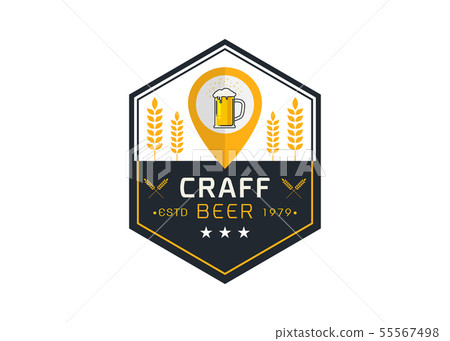 Craft beer logo vector illustration Craft beer logo vector illustration 55567498