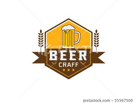 Craft beer logo vector illustration Craft beer logo vector illustration 55567500