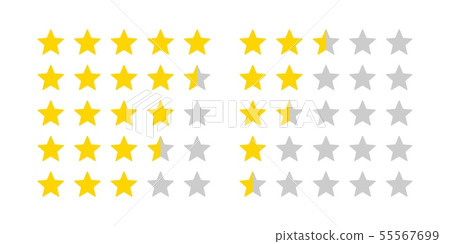 Five stars customer product rating review 55567699