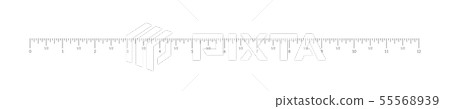Imperial units measure scale overlay bar for 55568939