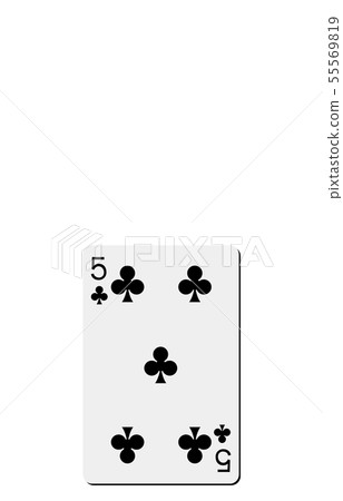 Playing card club 5 55569819