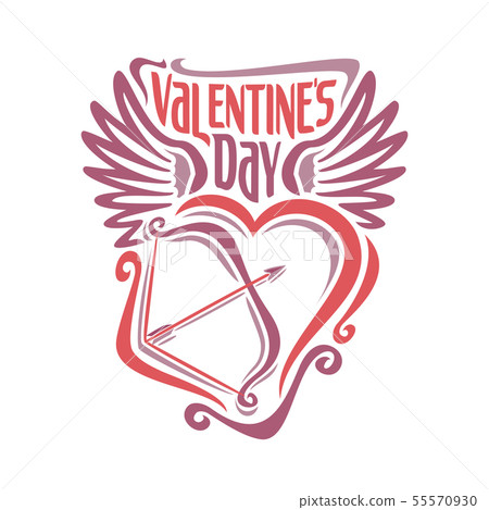 Vector logo for Valentine's day Vector logo for Valentine's day 55570930