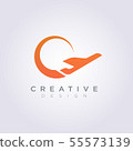Airplane Vector Illustration Design Clipart Symbol 55573139