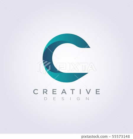 Letter C Vector Illustration Design Clipart Symbol 55573148