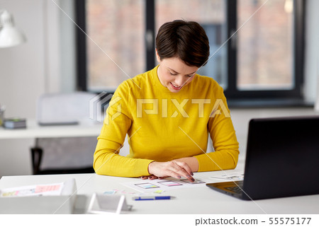 ui designer working on user interface at office ui designer working on user interface at office 55575177